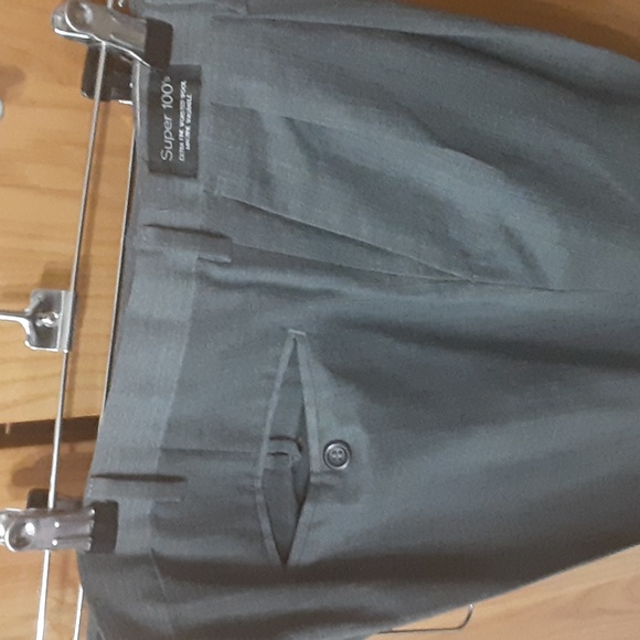 A grey pair of dress slacks made by dockers size 34/34 - Picture 3 of 6